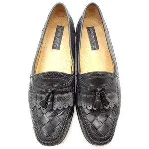 Giorgio Brutini | Shoes | Giorgio Brutini Black Woven  Giorgio Brutini Black Woven Loafers main image 0